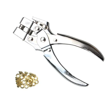 1PCS Skylių perforavimo replės Daugiafunkcinės kilpos nustatymas Replės rankinis diržas Metalinis laikiklis Skylių perforavimo įrankis