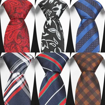 2023 Naujas poliesterio šilkas 6cm kaklaraištis Vyrai Verslas Laisvalaikis Poliesterio šilko verslas Laisvalaikio kaklaraištis