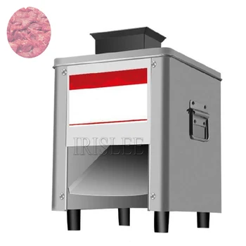 220V elektrinis mėsos pjaustyklės pjaustytuvas Komercinis namų nerūdijantis pjaustymo malūnėlis Automatinis maisto smulkintuvo smulkintuvas