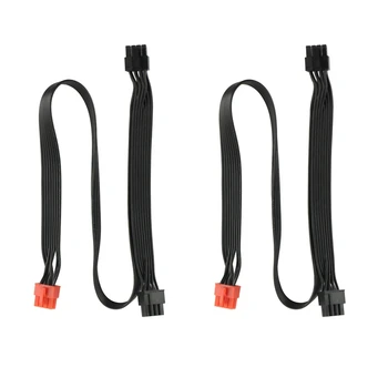 2X Pcie 8Pin To Dual 8Pin Power Cable PCI Express GPU 8Pin To 2 Port 6 + 2Pin For TT Thermaltake Toughpower 1000W 1200W