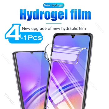 4-1PSC priekinė saugi hidrogelio plėvelė, skirta Samsung Galaxy A05 05 ekrano apsauga Apsauginė ne grūdinto stiklo skaidri plėvelė HD