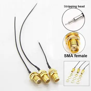 5cm 10cm 15cm SMA moteriška jungtis kabelio nuėmimo galvutės prailginimo laidas RF kabelis M20
