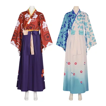 Anime Cosplay Rei Cosplay kostiumas Kimono Filmas Asuka Uniform Dress Bow Suit Party Ayanami drabužiai moterims