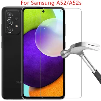 apsauginis grūdintas stiklas Samsung Galaxy A52 4G 5G ekrano apsauga ant Samsunga52 GalaxyA52 A 52 s 52S 52A plėvelė Samsun Galxy