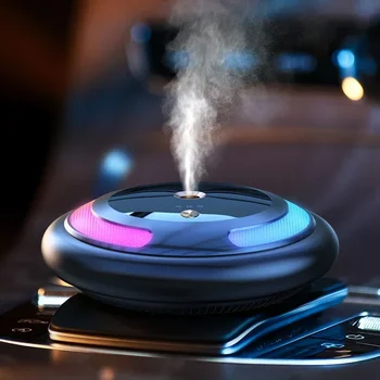 Aromaterapija Oro gaiviklis Kvepalai Automobilinis difuzorius Smart Car Drėkintuvas Eterinių aliejų difuzorius LED šviesos kvapas