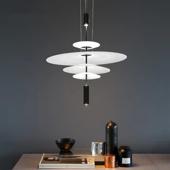 aukštos kokybės Šiuolaikinis akrilo LED skėtis Pakabinamas šviestuvas Valgomasis Virtuvės šviestuvas Dizainerio pakabinami šviestuvai Vidaus apšvietimas WF1029