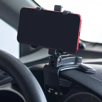 Automobilinis telefono laikiklis Universalus prietaisų skydelio laikiklis Mobiliojo telefono stovas Reguliuojamas GPS navigacijos laikiklis, skirtas iPhone Xiaomi Samsung