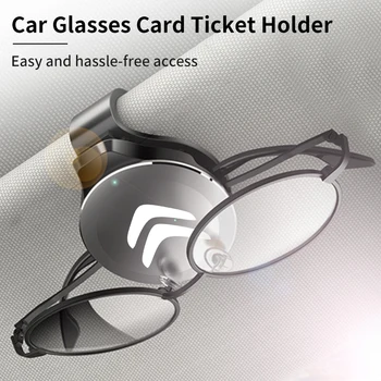 Automobilių akiniai nuo saulės Clip Saulės skydelio akiniai Clip Automobilio salono priedai Citroen C4 C3 C5 C1 C2 C-Elysee Berlingo Picasso Jumpy
