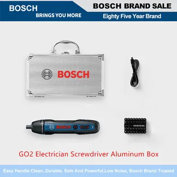 Bosch Go 2 3.6V Profesionalus elektrinis atsuktuvas USB įkraunamas daugiafunkcinis bevielis rankinis gręžtuvas Buitiniai elektriniai įrankiai