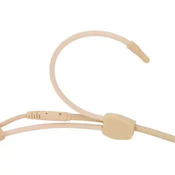 Cardioid Earhook Headworn Headworn Headworn Headwear Microphone Beige For Sennheiser for Wireless Omnidirectional Condensier Cartridge