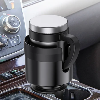 daugiafunkciai automobilių puodelių laikikliai Reguliuojamas automobilių pagrindo puodelio laikiklio adapterio organizatorius buteliams ir puodeliams ≤105 mm automobilių priedai