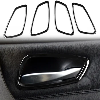Durų rankenos apdailos dangtelio lipdukas BMW 3 serijos E90 E92 E93 2005-2009 2010 2011 2012 Automobilių aksesuarai ABS