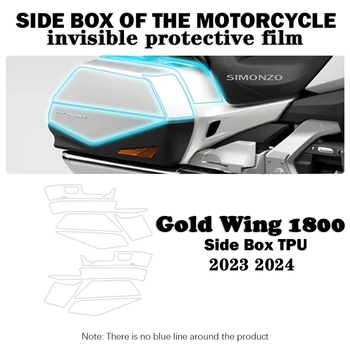 GL1800 priedai Motociklo kėbulo apsauginė plėvelė Honda Gold Wing 1800 GL1800 2023 2024 Apsaugos nuo įbrėžimų TPU apsauginė plėvelė