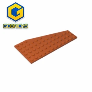 Gobricks GDS-M049 Pleištas, plokštė 12 x 6 Kairėje suderinama su LEGO 30355 Statybiniai blokai Vaikiški žaislai Dovanos