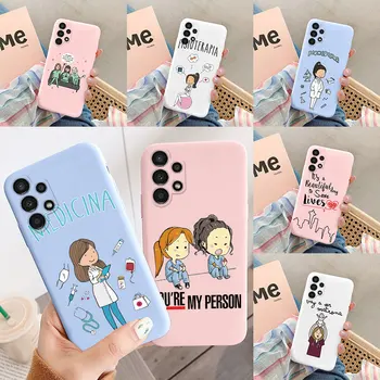 Greys Anatomy for Samsung Galaxy A13 Case Cute Women Doctor Soft Silicone Phone Cases for Samsung A13 4G A13 5G A 13 Back Cover