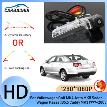 HD 1080*720P Transporto priemonės galinio vaizdo kamera Volkswagen Golf MK4 1997 ~ 2005 Jetta MK5 Sedanas Universalas Passat B5.5 2001 ~ 2004 Caddy MK3