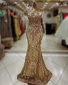 Individualizuoti kristalai Undinės kokteilis Prom suknelė Arabiškas Dubajaus karoliukais puoštos vakarinės suknelės Juodos merginos Ilga vestuvių vakarėlio suknelė 2023