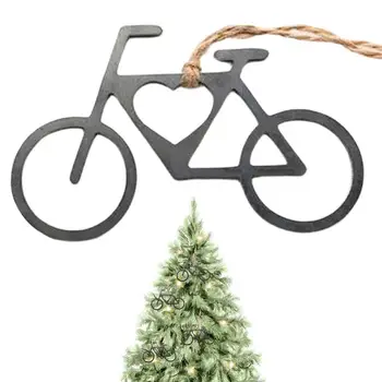 Kalėdų eglutė Dviratis Universalus mini dviračių ornamentas Kalėdų eglutės pakabukas Automobilio pakabukas Namų dekoravimas Kalėdų eglutė