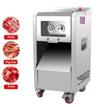 Komercinė mėsos pjaustymo mašina Vertikali mėsos pjaustyklė Elektrinė mėsos pjaustyklė Daržovių pjaustytuvas 2200W