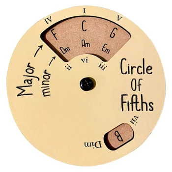 Medinės melodijos įrankių ratas Penktasis ratas Apvalus muzikos nušvitimas Žaislai Akordų ratas Muzikos instrumentai Priedai