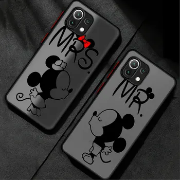 Mickey Minnie meilės dėklas, skirtas Xiaomi Mi 12X 9T 10T 13 Lite 12 13 Pro 11T 11 Lite 12T Pro 10T Pro 11T Pro 9T minkštas kokos dangtelis