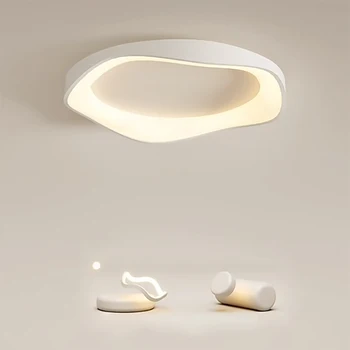 Modernus LED lubų šviestuvas Minimalistinis Juoda Balta Pilka Gėlių formos šviestuvai svetainei Valgomieji Miegamasis Studijų apšvietimas