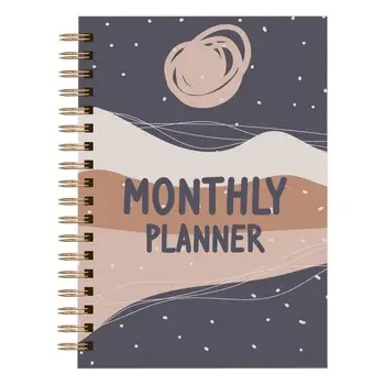 Planavimo kalendoriaus knyga 2024 m. mėnesio planavimo priemonė Laiko valdymo planavimo priemonė, skirta organizuoti laiką ir užduotis vaikams suaugusiems moterims vyrams