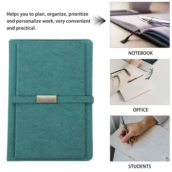 Planner 2024 A5 Agenda Notebook ir Notepad Raštinės reikmenų dienos planavimo priemonė Notepad Studentų metinis užrašų knygelės planavimas biurui