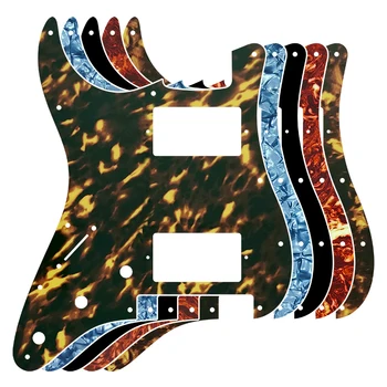 Pleroo Custom Guitar Parts - Kairiarankiui Strat Floyd Rose Tremolo HH PAF Humbucker gitaros pickguard daugiaspalvis pasirinkimas