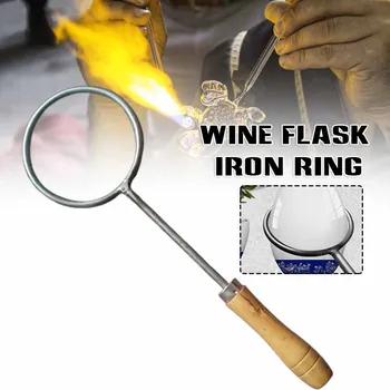 Plikymo butelis geležies žiedas vyno degantis butelis žiedas stiklinis butelio pjaustymo įrankis