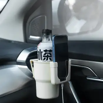 Puodelio laikiklis automobiliui Oro kondicionierius Išleidimo angos puodelio laikiklis Ekologiškas automobilinis lizdas Puodelio laikiklis Lengvas montavimas Saugus priėjimas prie arbatos