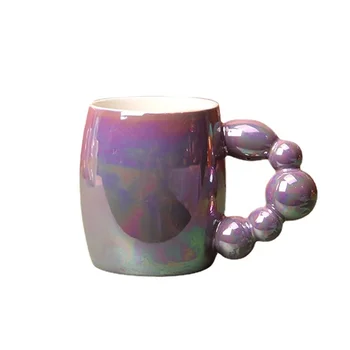 Spalvingas cukraus moliūgas Keraminis puodelis Kavos puodelis Arbatos puodelis Originalūs ir juokingi puodeliai, skirti dovanoti Personalizuoti dovanų kalėdiniai puodeliai