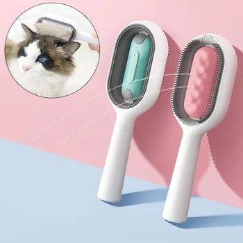 Švarios kačių šunų plaukų šalinimo šukos su servetėlėmis Patobulintas naminių gyvūnėlių šepetys Katten priedai Gatos Productos para mascotas Grooming Reikmenys